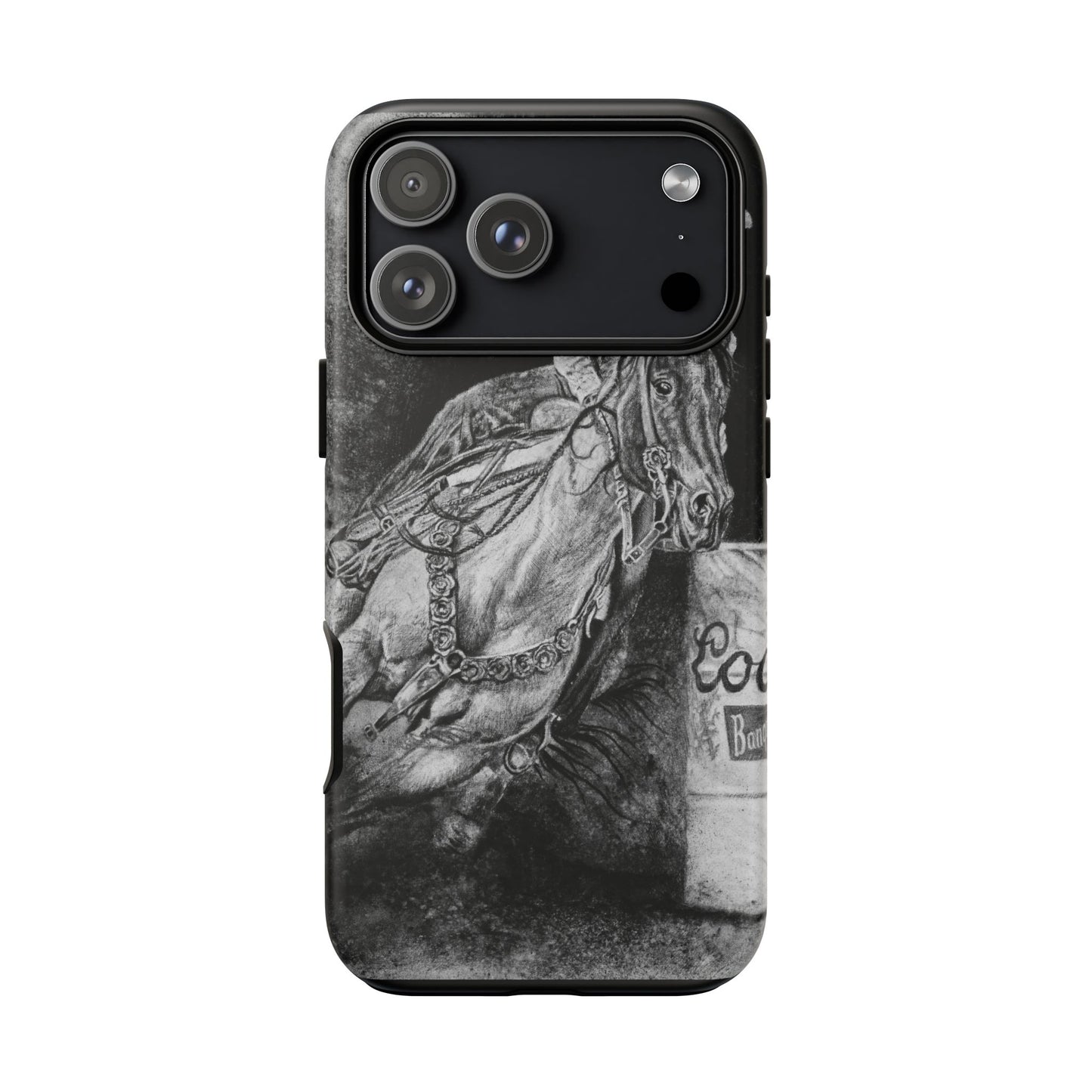 Sophie's Run. Rodeo Barrel Racer Phone Case