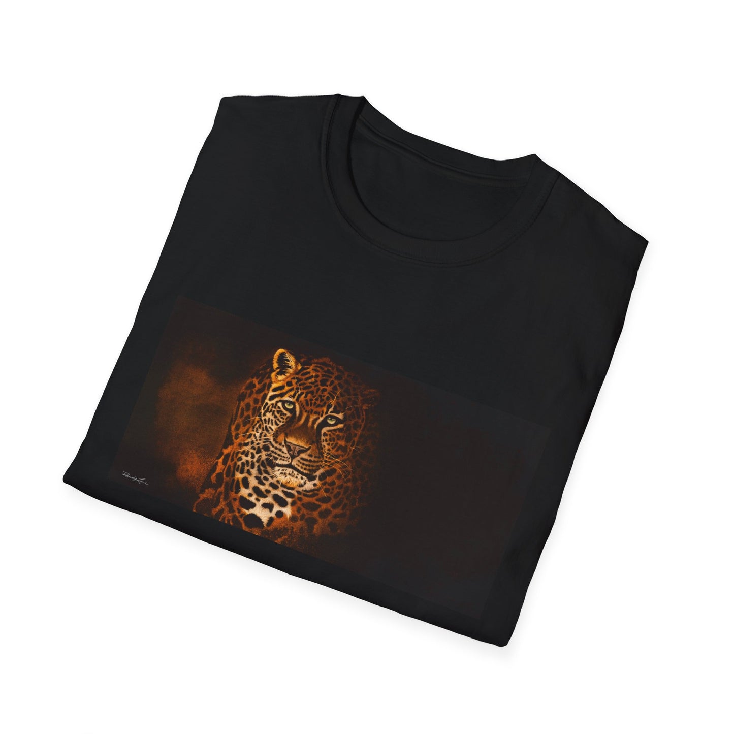 Shadow Hunter, Leopard Unisex Softstyle T-Shirt