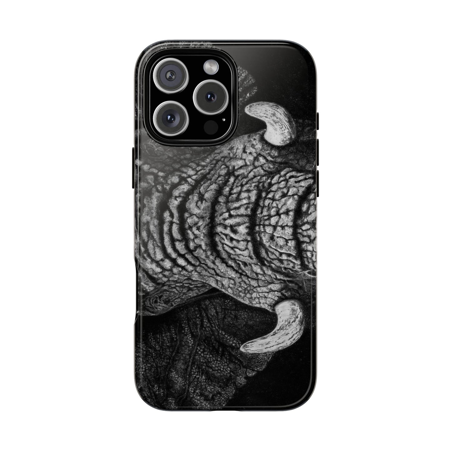 Ebony and Ivory, Elephant Phone Case, Tough Cases