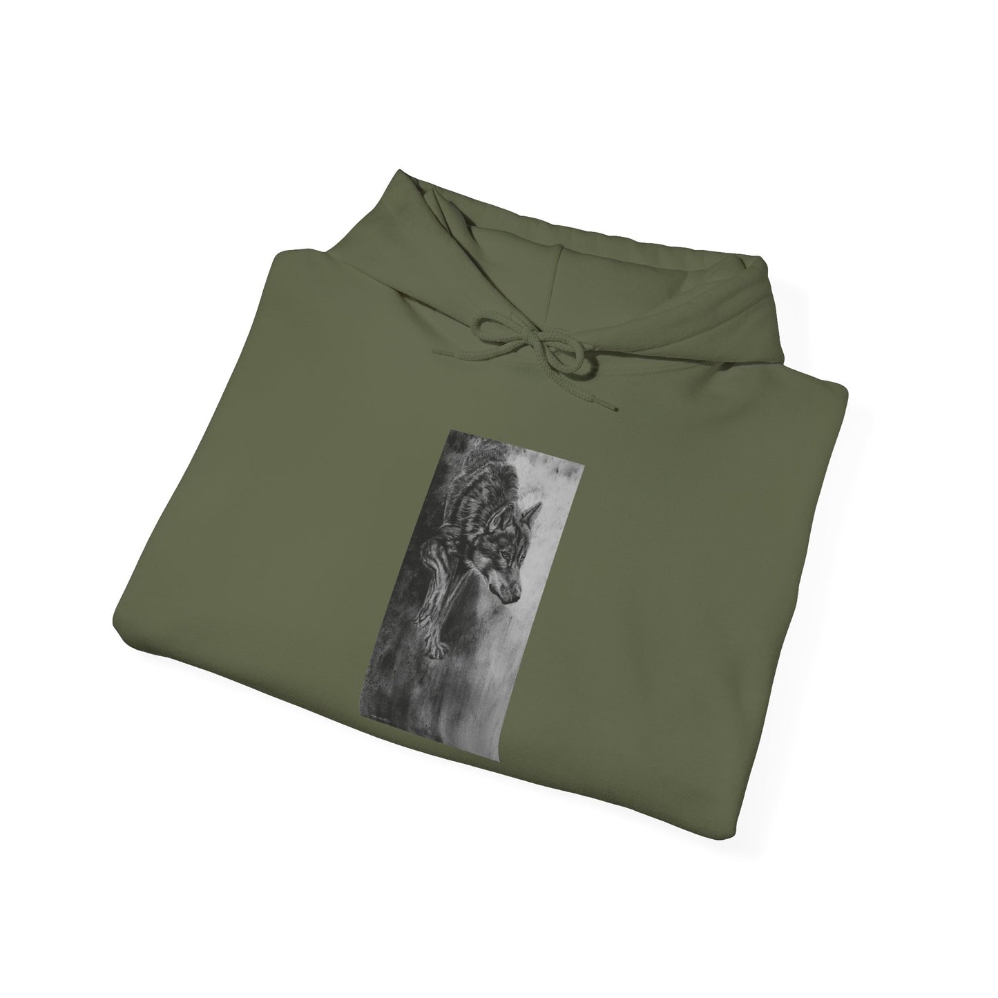 Grace in the Grassland, Giraffe Unisex Heavy Blend Hooded Sweatshirt