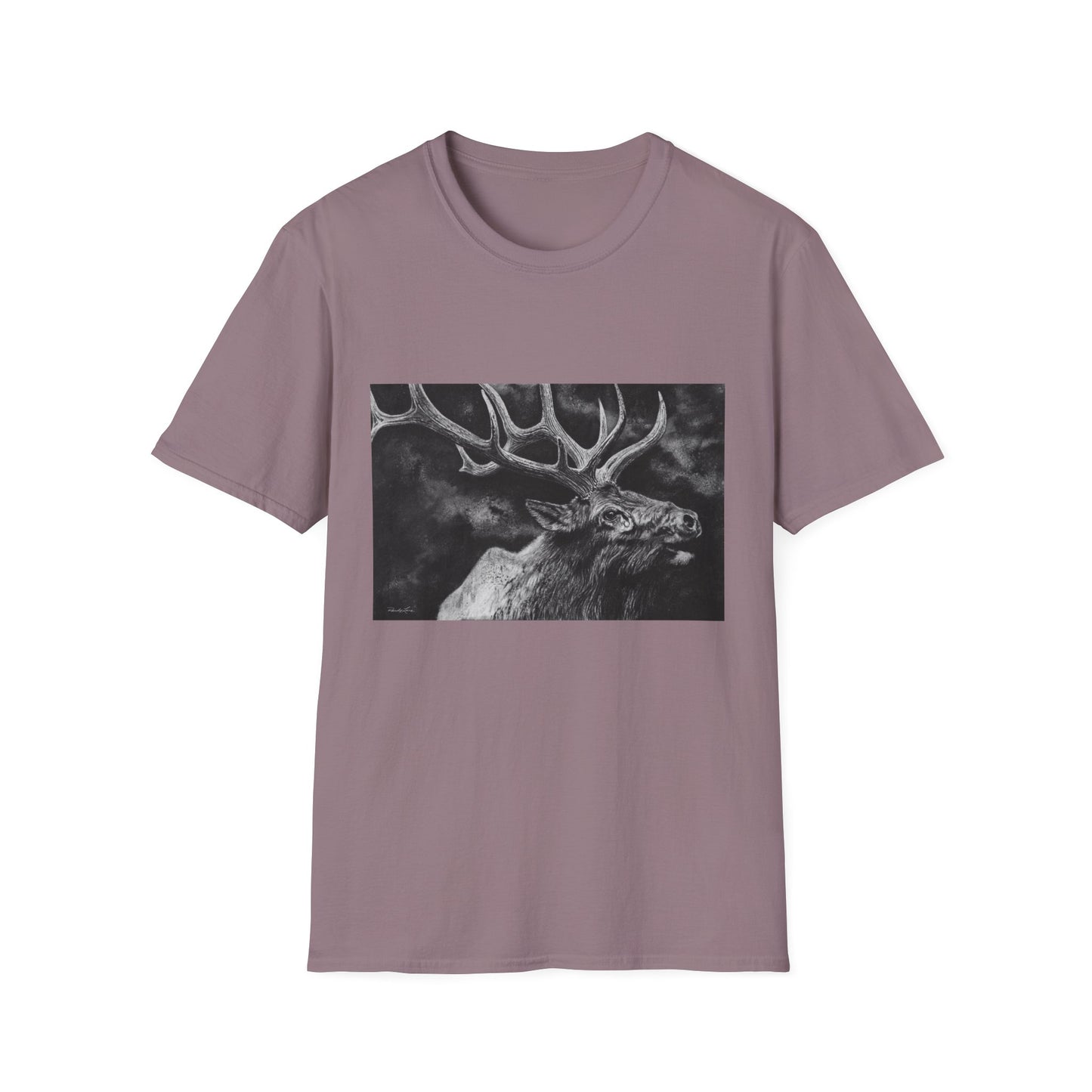 Gladiator, Elk Design Unisex Softstyle Tee