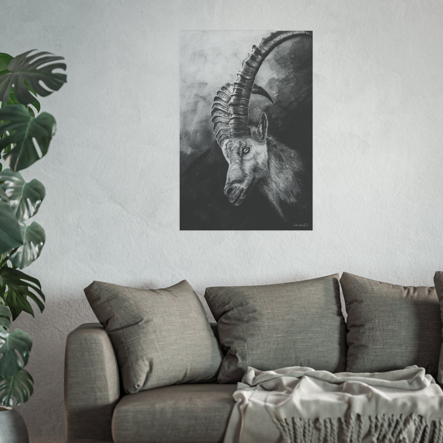 Apex, Alpine Ibex Archival Matte Fine Art Print