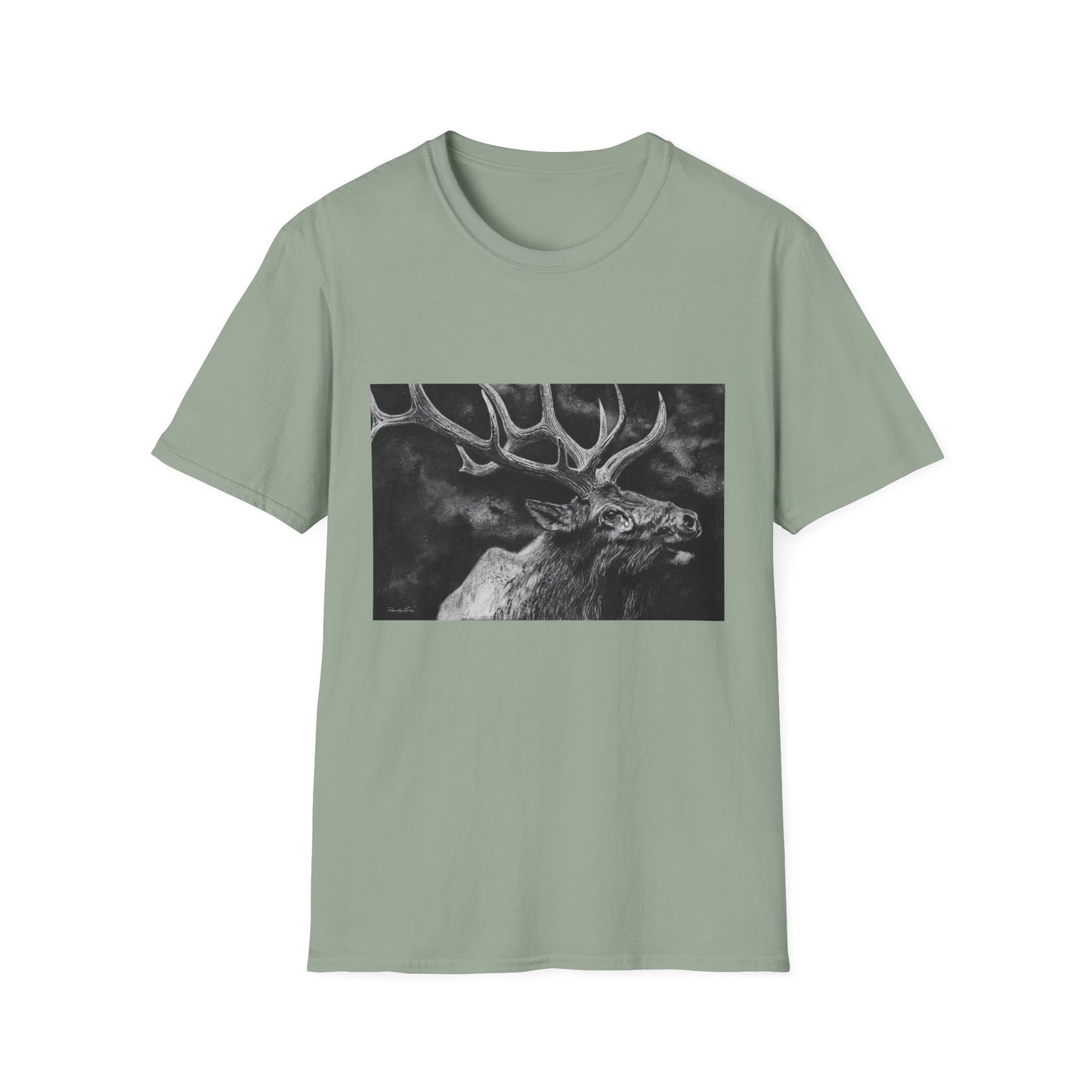 Gladiator, Elk Design Unisex Softstyle Tee