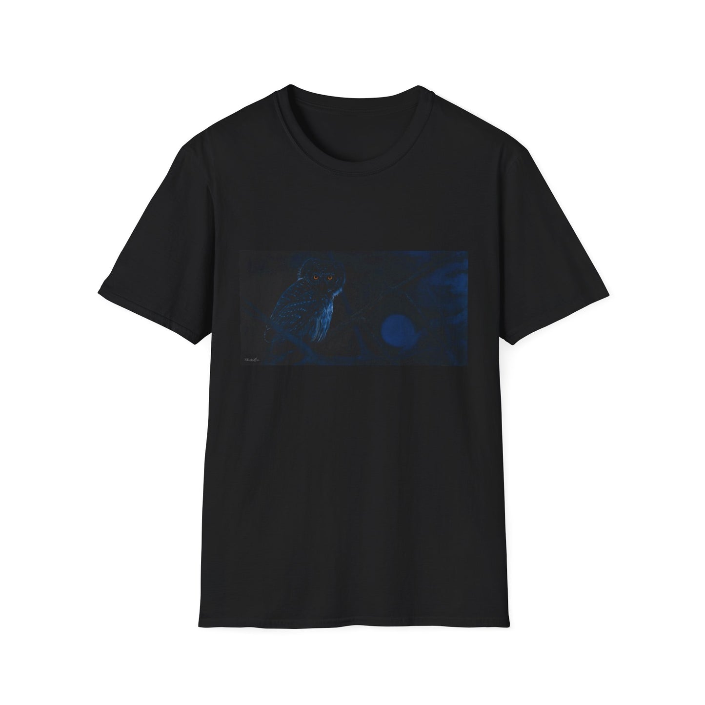 Bright Eyes, Owl theme Unisex Softstyle T-Shirt
