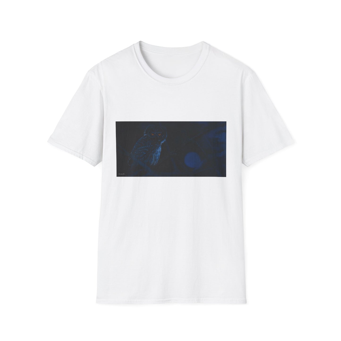 Bright Eyes, Owl theme Unisex Softstyle T-Shirt