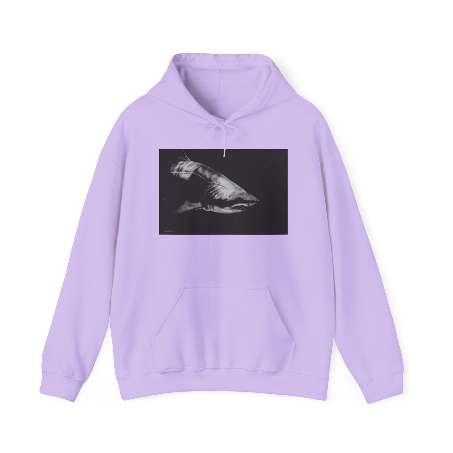 Below, Shark theme Unisex Hoodie