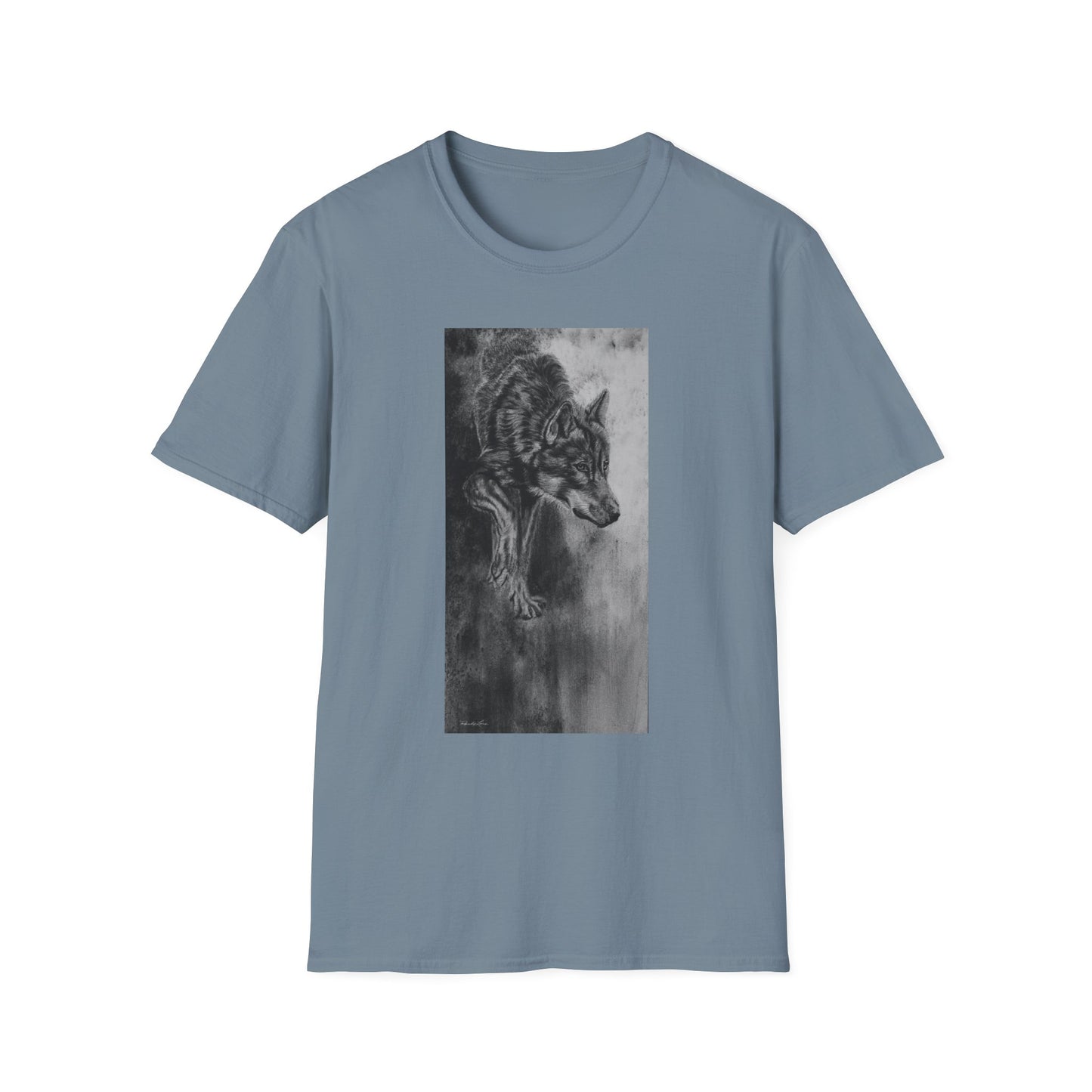 Specter, Wolf Graphic Unisex Softstyle T-Shirt