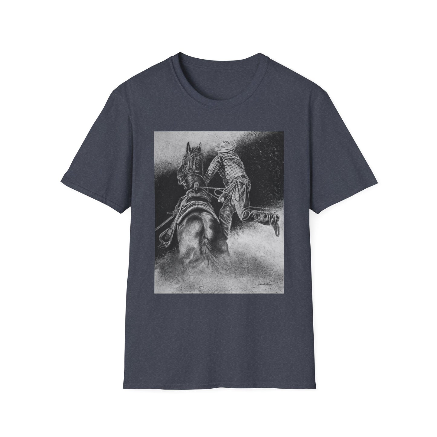 The Dismount. Steer Roper Unisex Softstyle T-Shirt