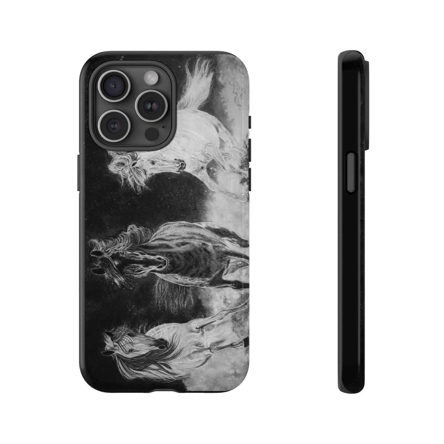 Midnight Run. Horse Phone Case
