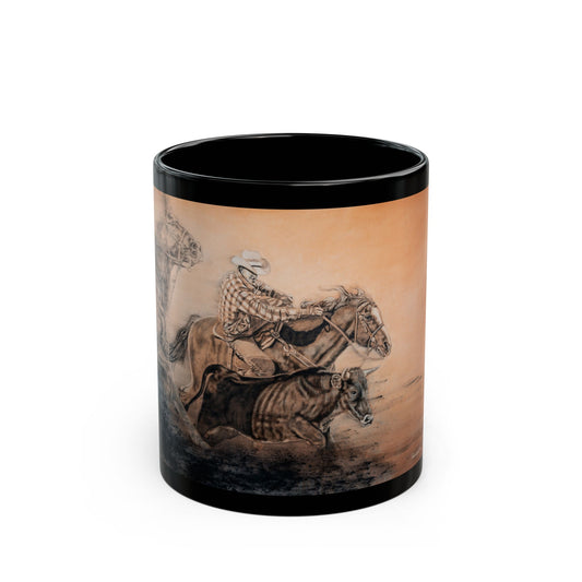 Get Some. Bulldogging Black  Mug
