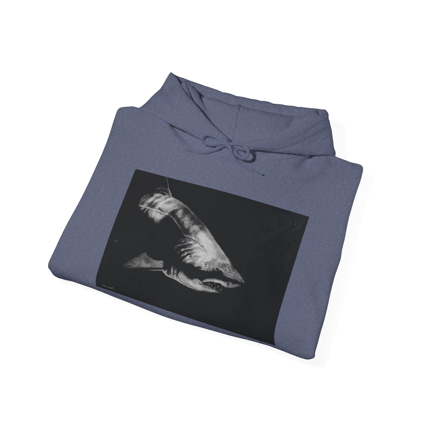 Below, Shark theme Unisex Hoodie