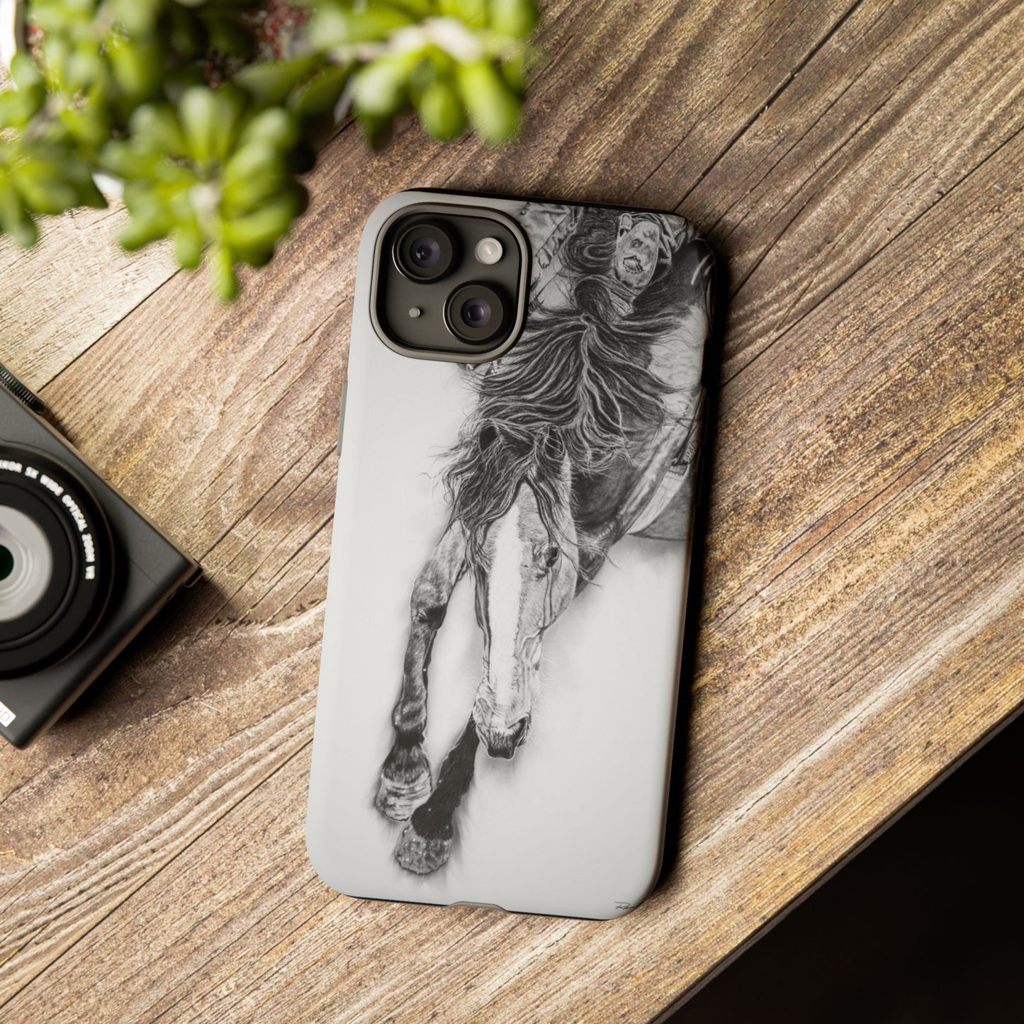 Crazy 8. Rodeo Art Phone Case