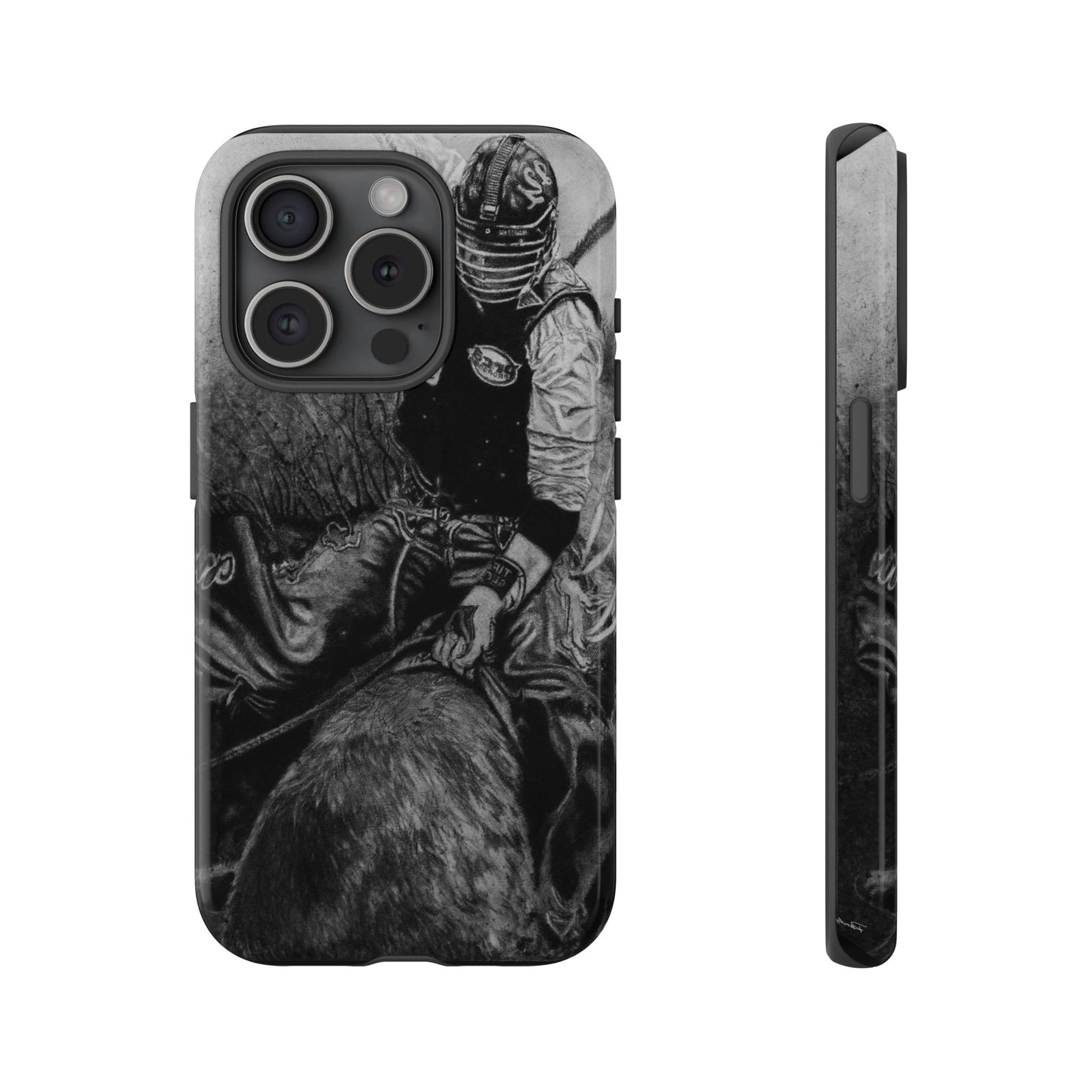 Gettin Frosty. Bull Rider Tough Cases: Durable Phone Case