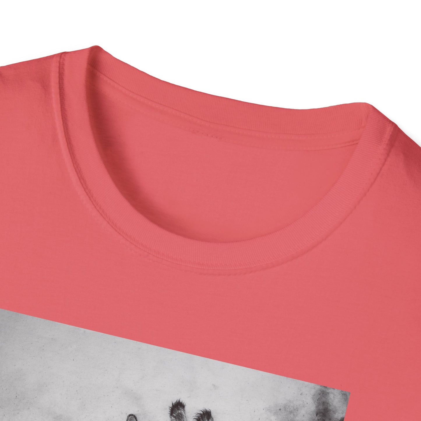 Grace in the Grassland, Giraffe Unisex Softstyle T-Shirt