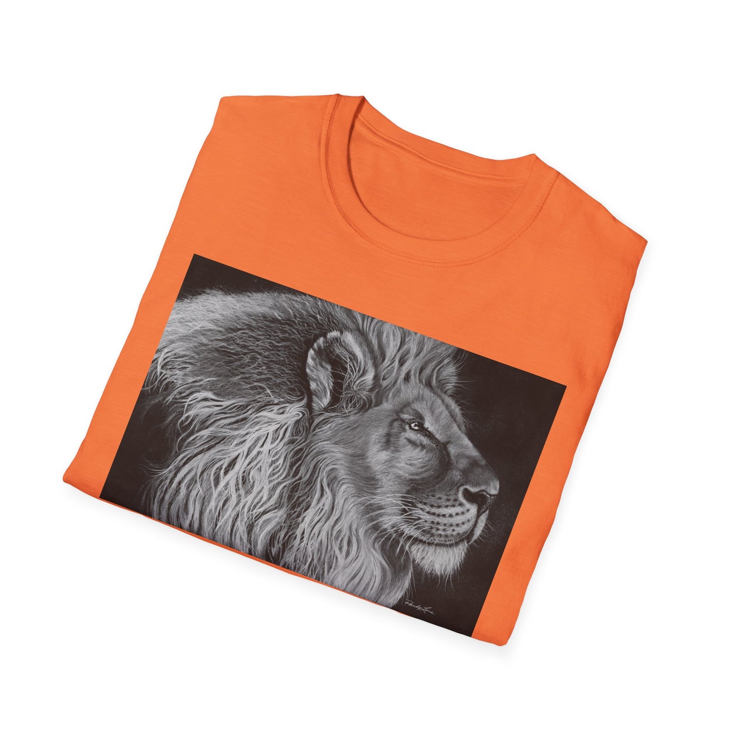 King of Cool, Lion Graphic Tee - Unisex Softstyle T-Shirt