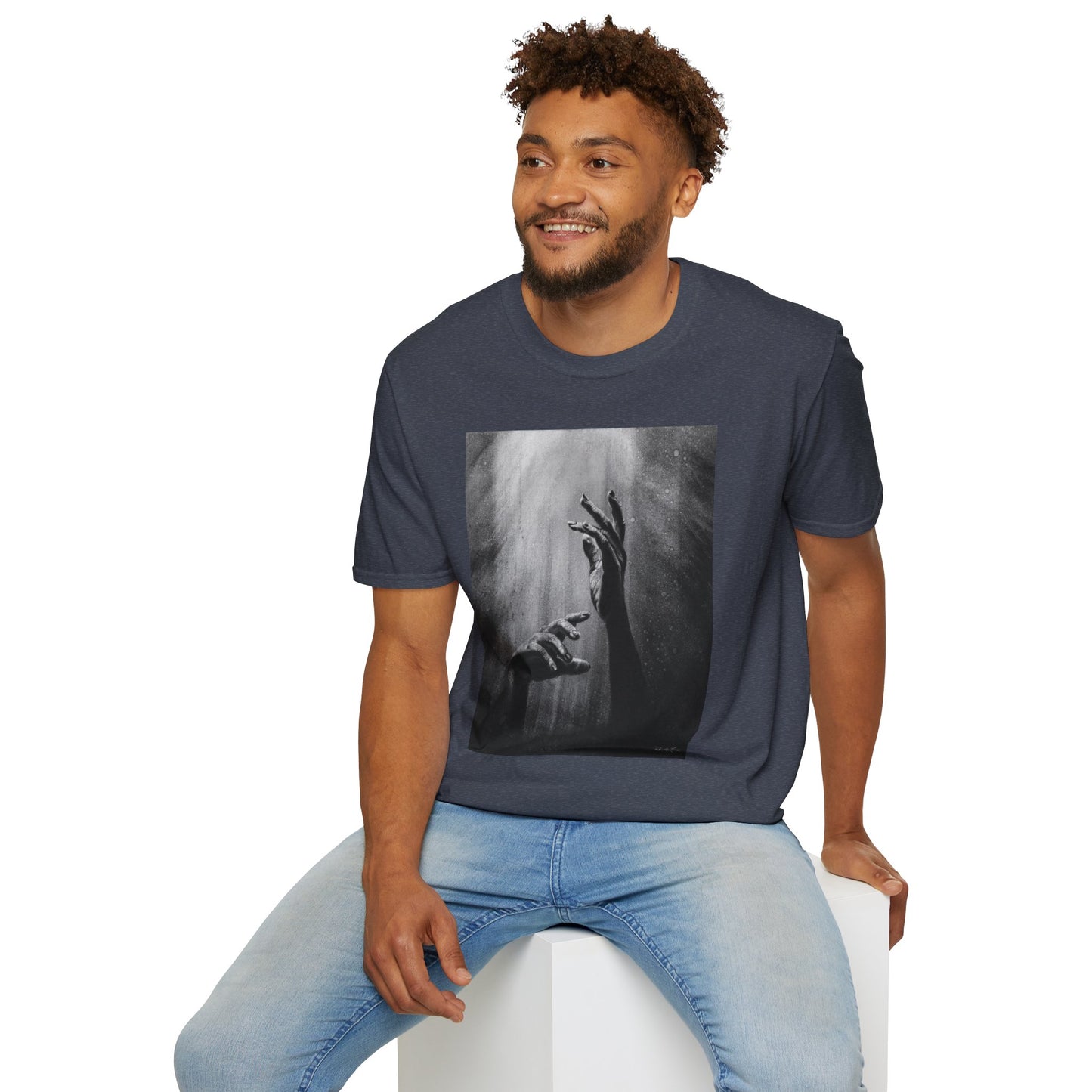 Divine Dance. Emotive Art T-Shirt, Unisex Graphic Tee