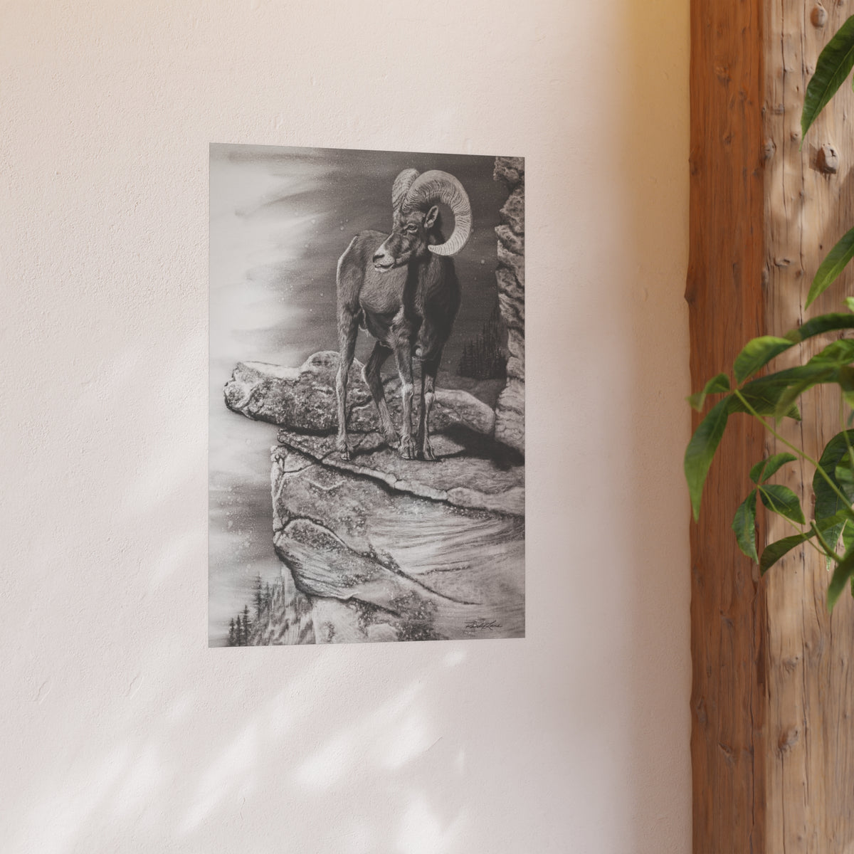 Legendary, Bighorn Sheep Fine Art Print (Satin or Matte)