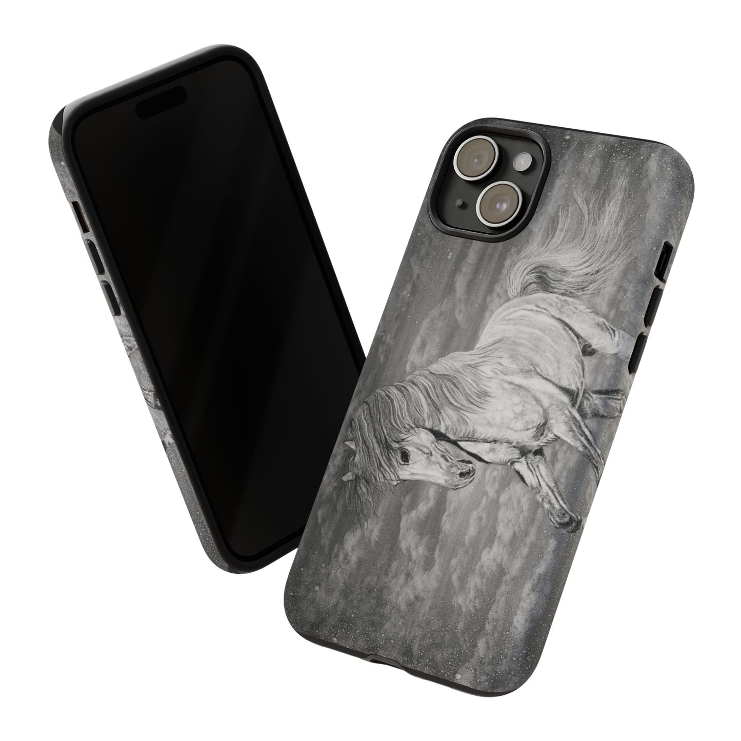 Equine Elegance. Prancing Horse Phone Case