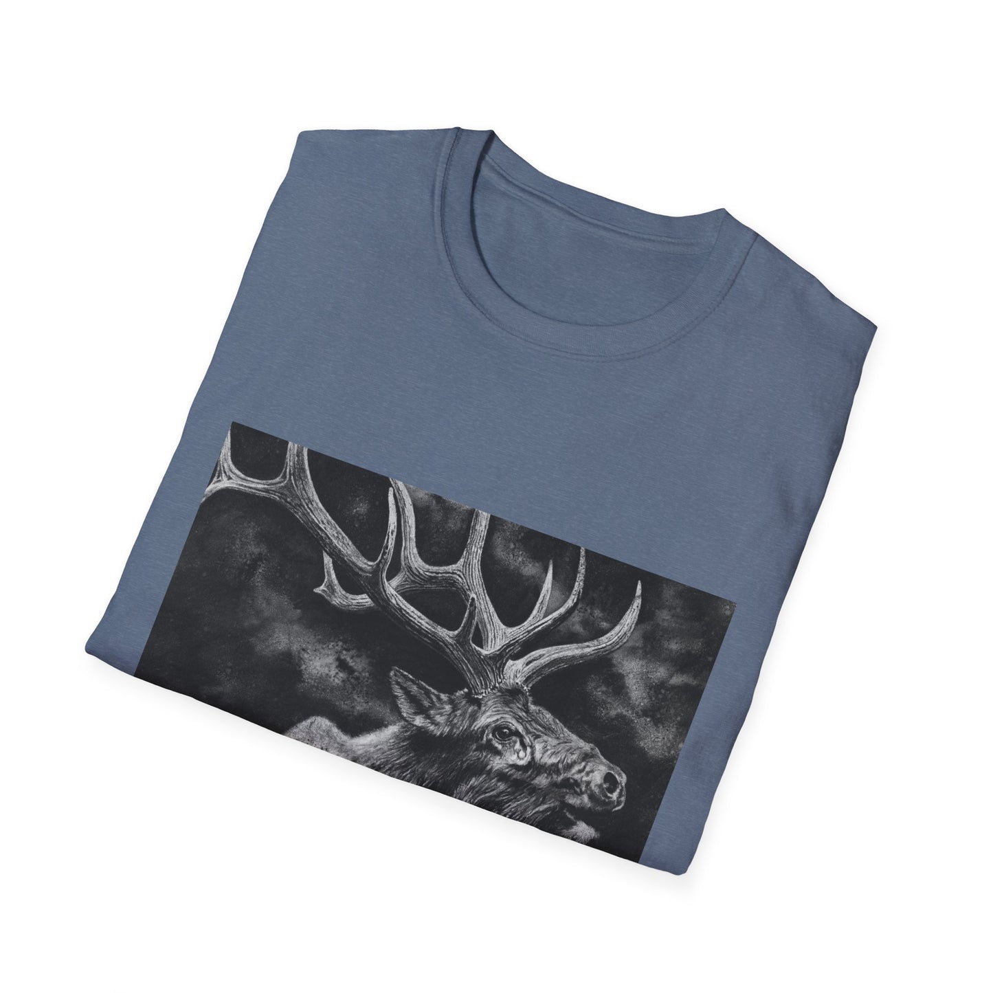 Gladiator, Elk Design Unisex Softstyle Tee