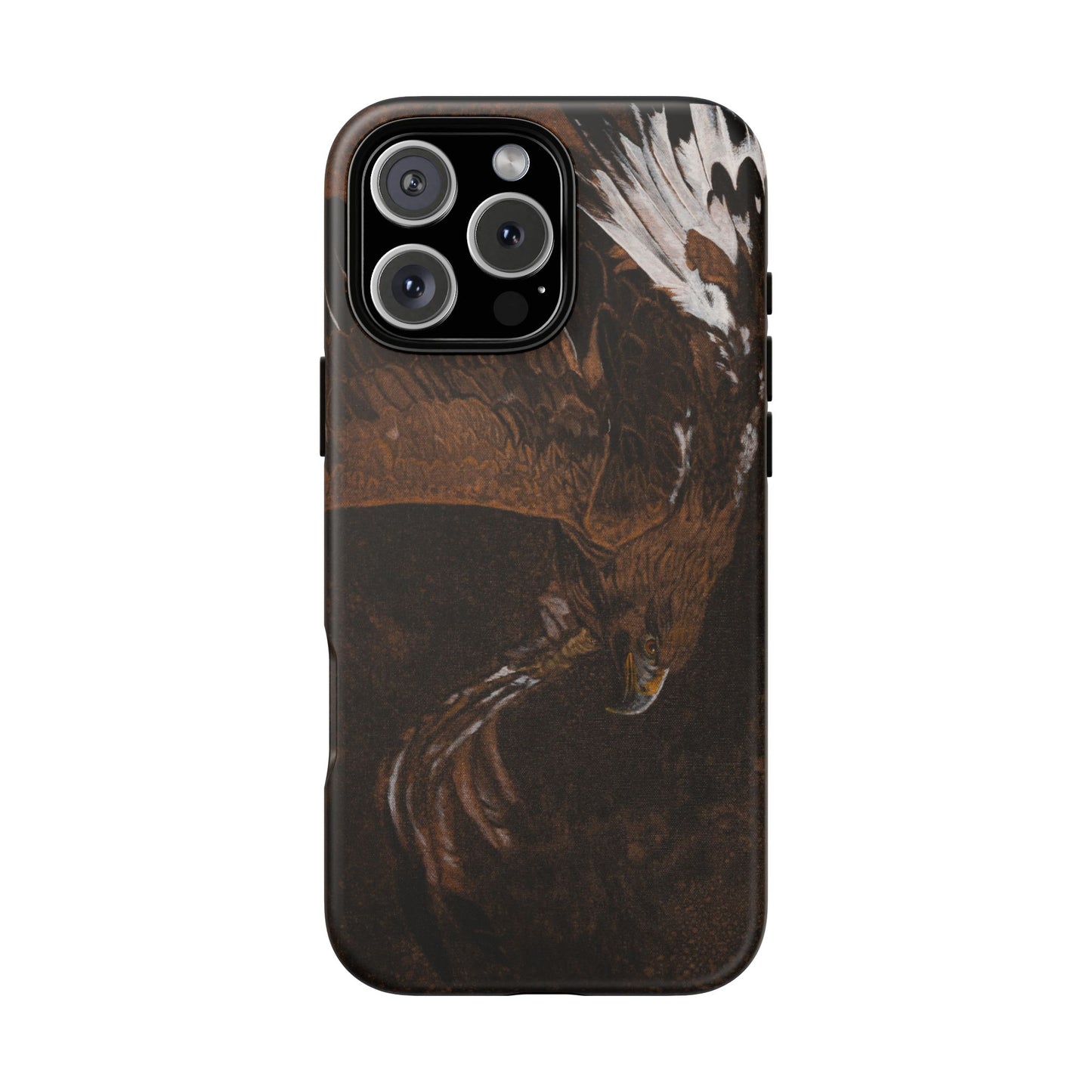 Golden Flight, Eagle Design Phone Case, Tough Cases