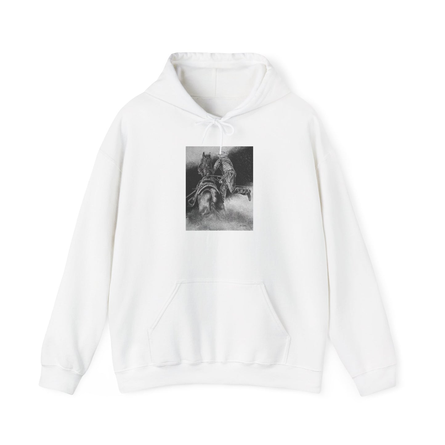 The Dismount. Steer Roper Unisex Hooded Sweatshirt