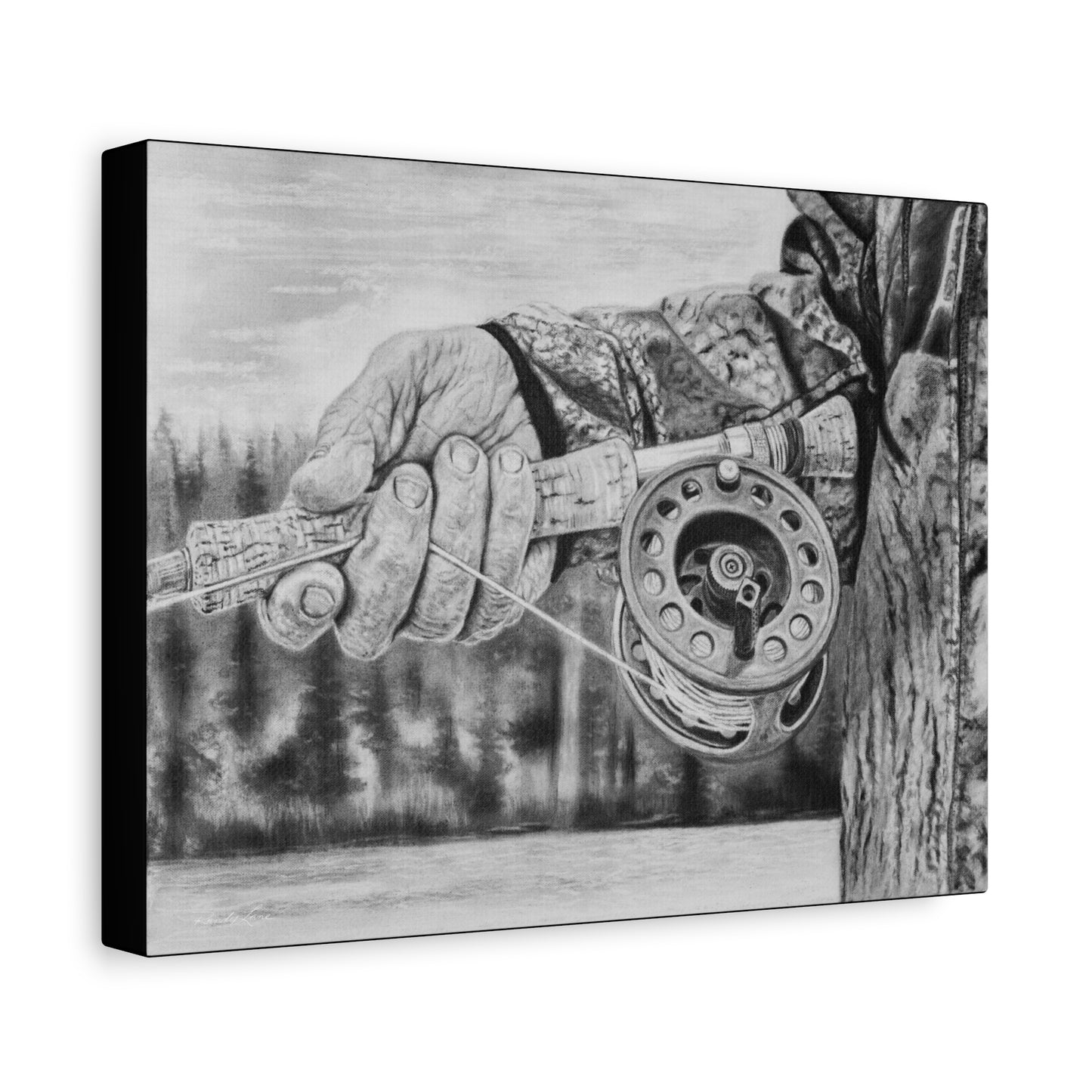 Therapy, Fishing Canvas Wall Art