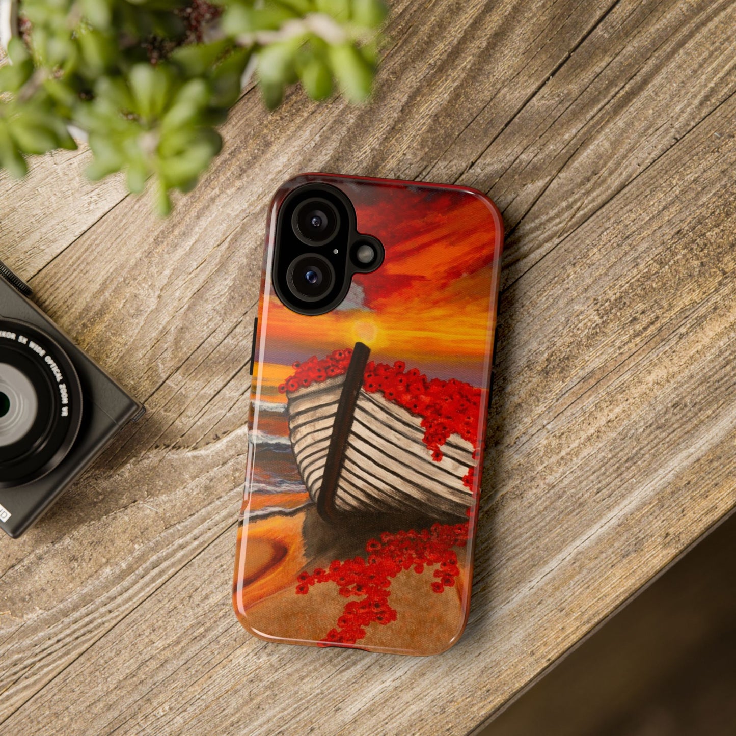 Grace Garden, Phone Case with Boat Design, Tough Cases