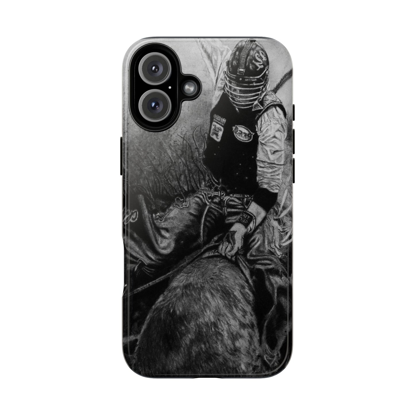 Gettin Frosty. Bull Rider Tough Cases: Durable Phone Case
