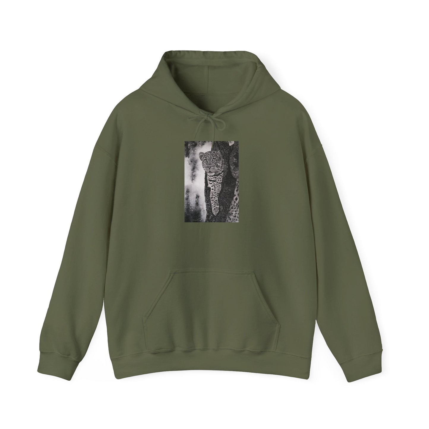 Tree Hugger, Leopard Unisex Hoodie
