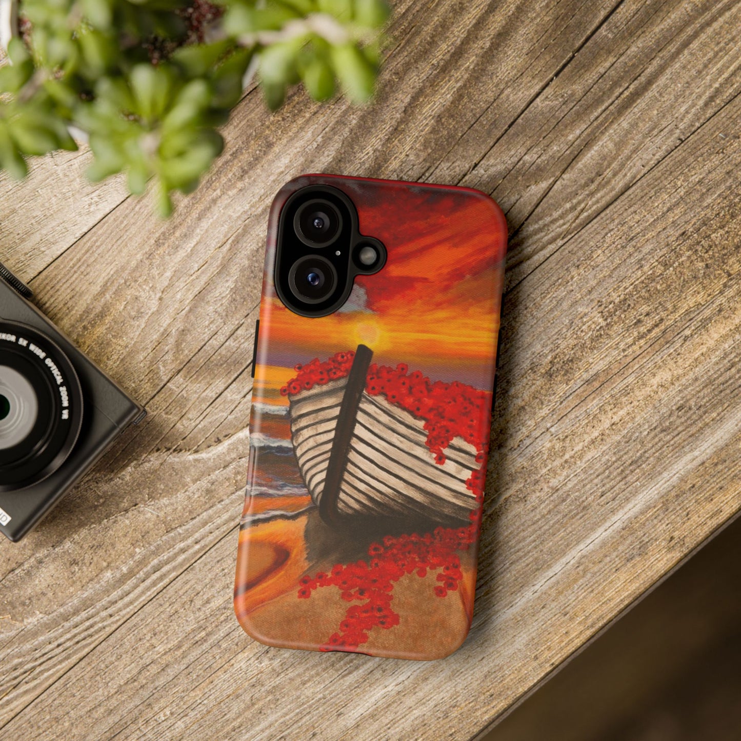 Grace Garden, Phone Case with Boat Design, Tough Cases