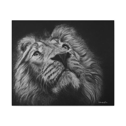 Renown, Majestic Lion Canvas Print