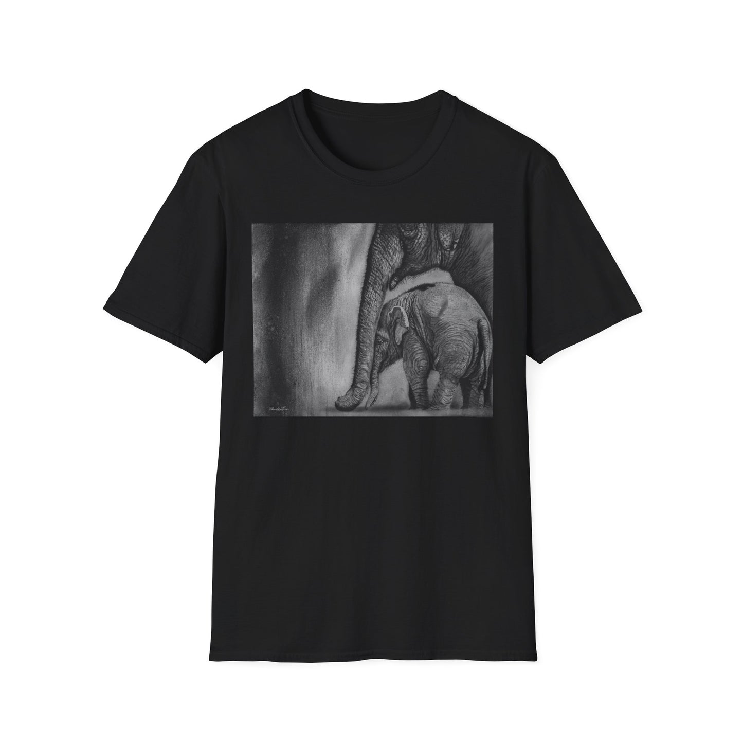 Trunks of Love, Elephant Unisex Softstyle T-Shirt