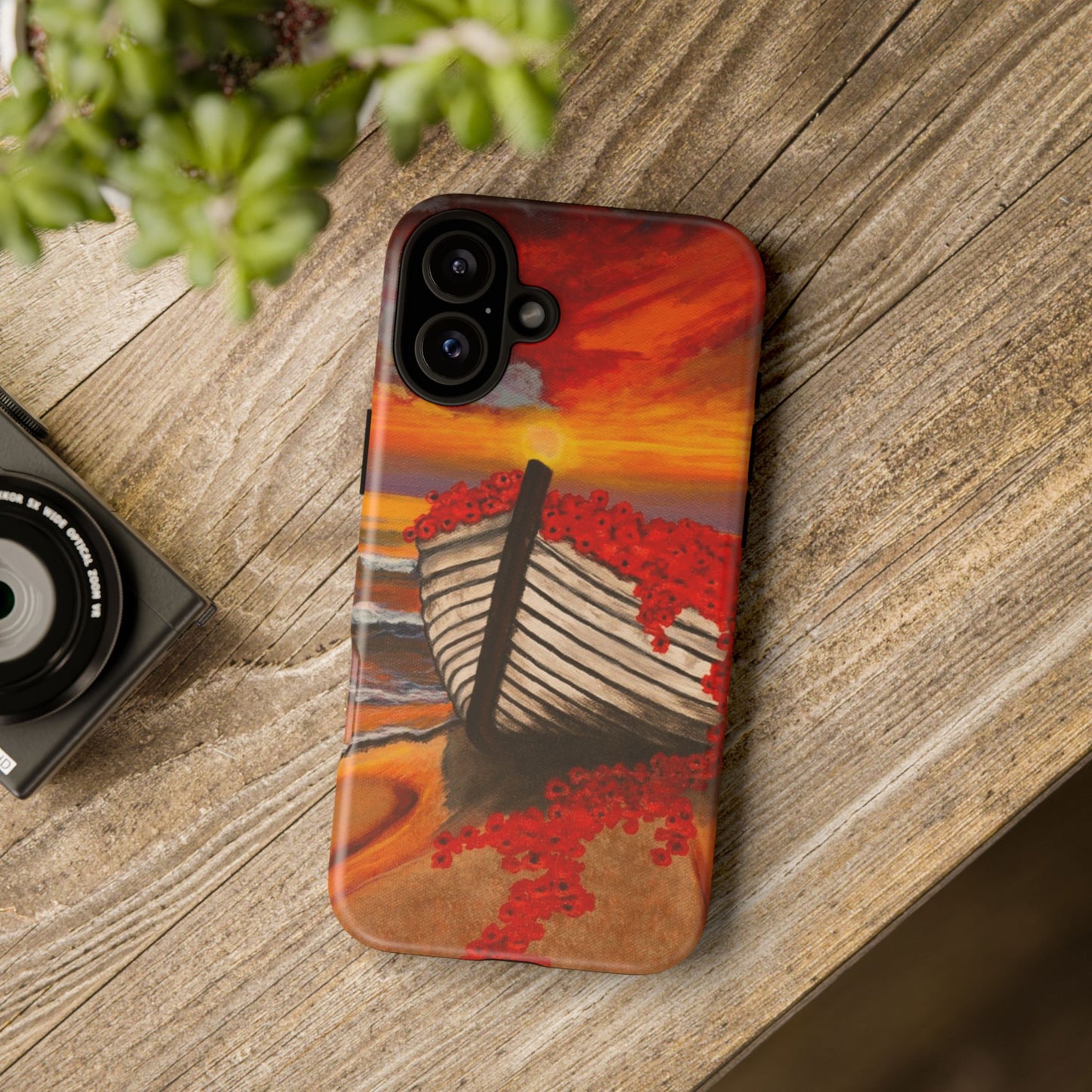 Grace Garden, Phone Case with Boat Design, Tough Cases