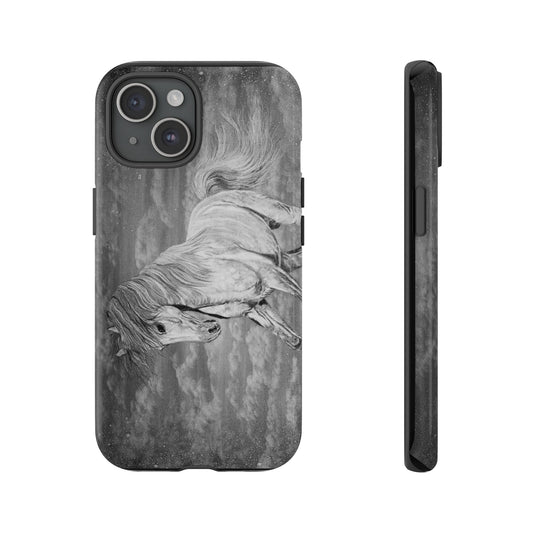 Equine Elegance. Prancing Horse Phone Case