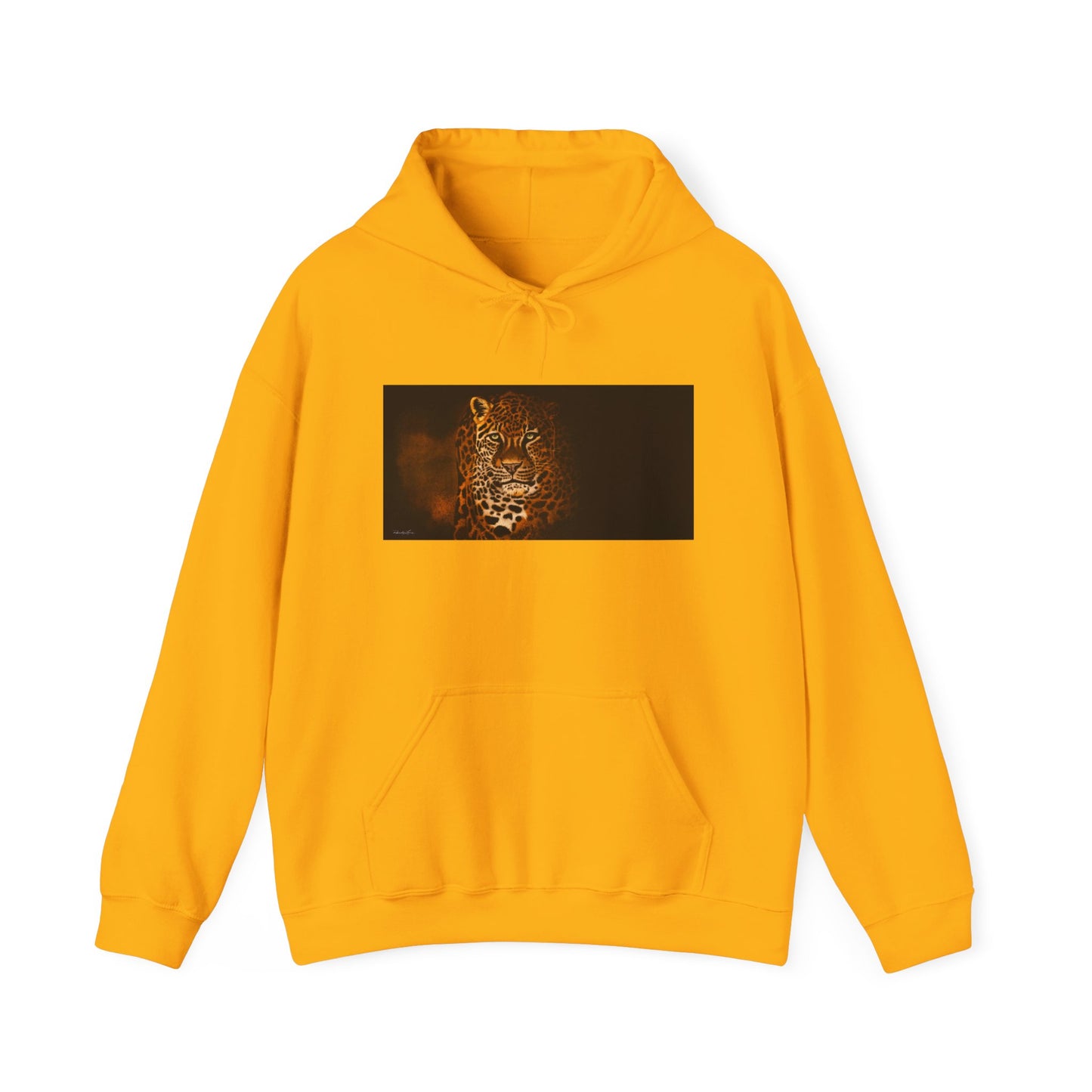 Shadow Hunter, Leopard Print Unisex Hoodie