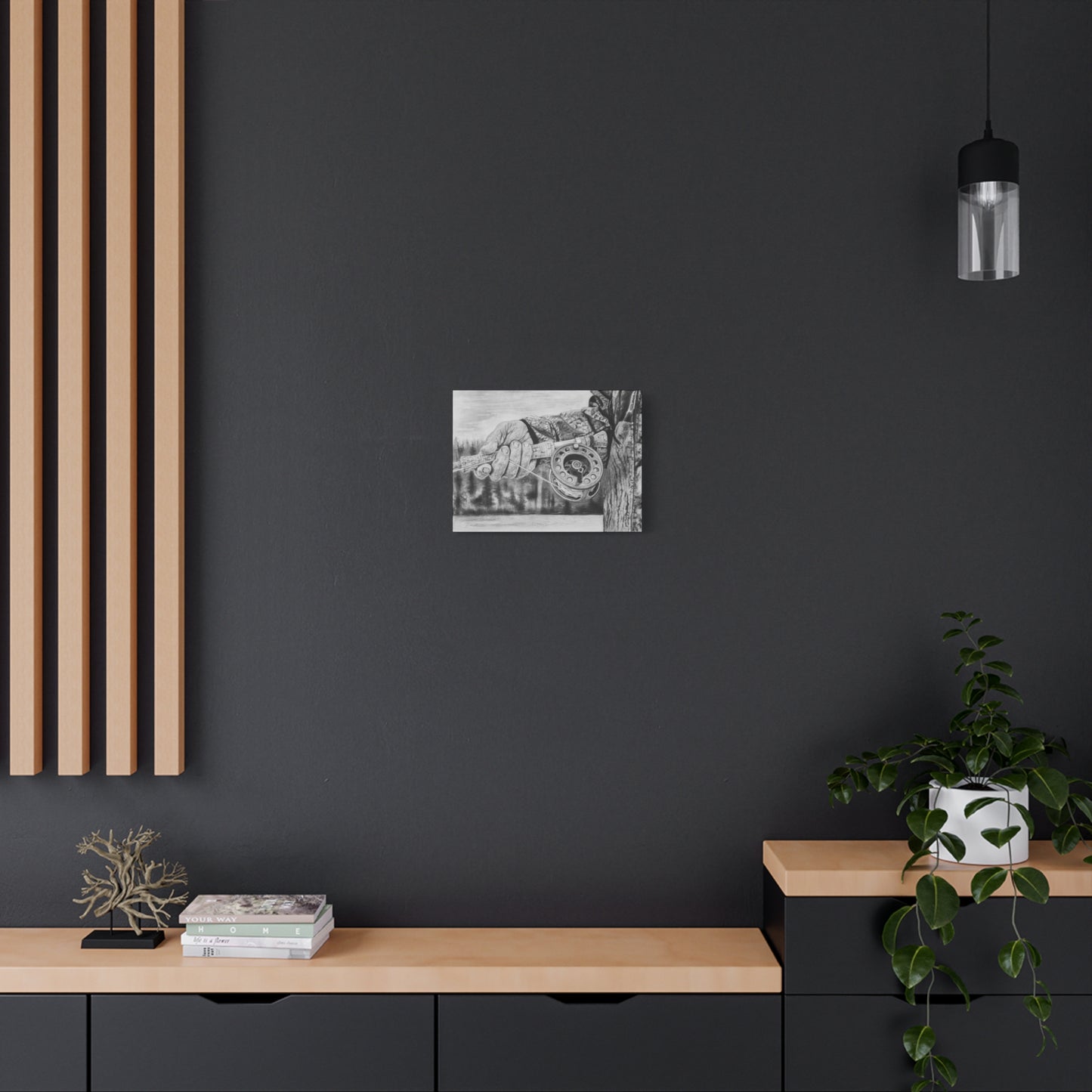 Therapy, Fishing Canvas Wall Art