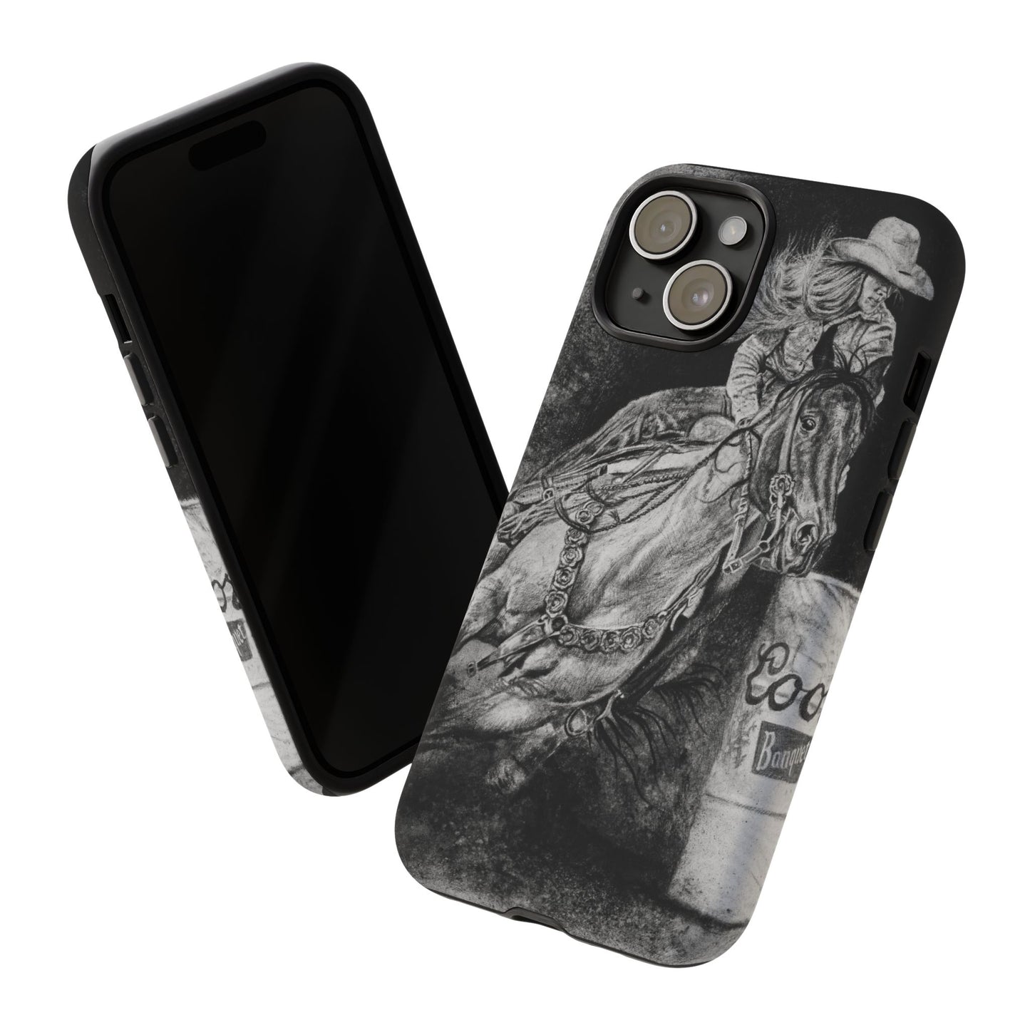 Sophie's Run. Rodeo Barrel Racer Phone Case