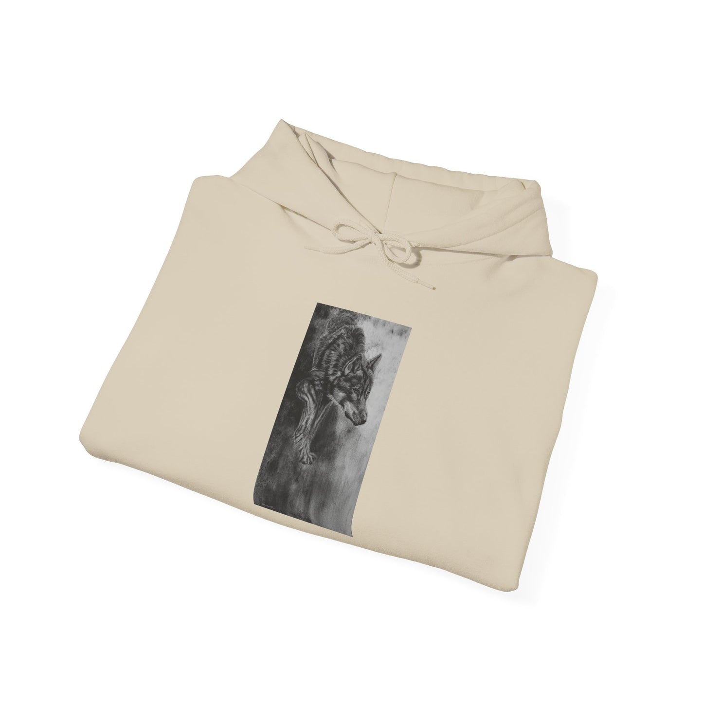 Grace in the Grassland, Giraffe Unisex Heavy Blend Hooded Sweatshirt