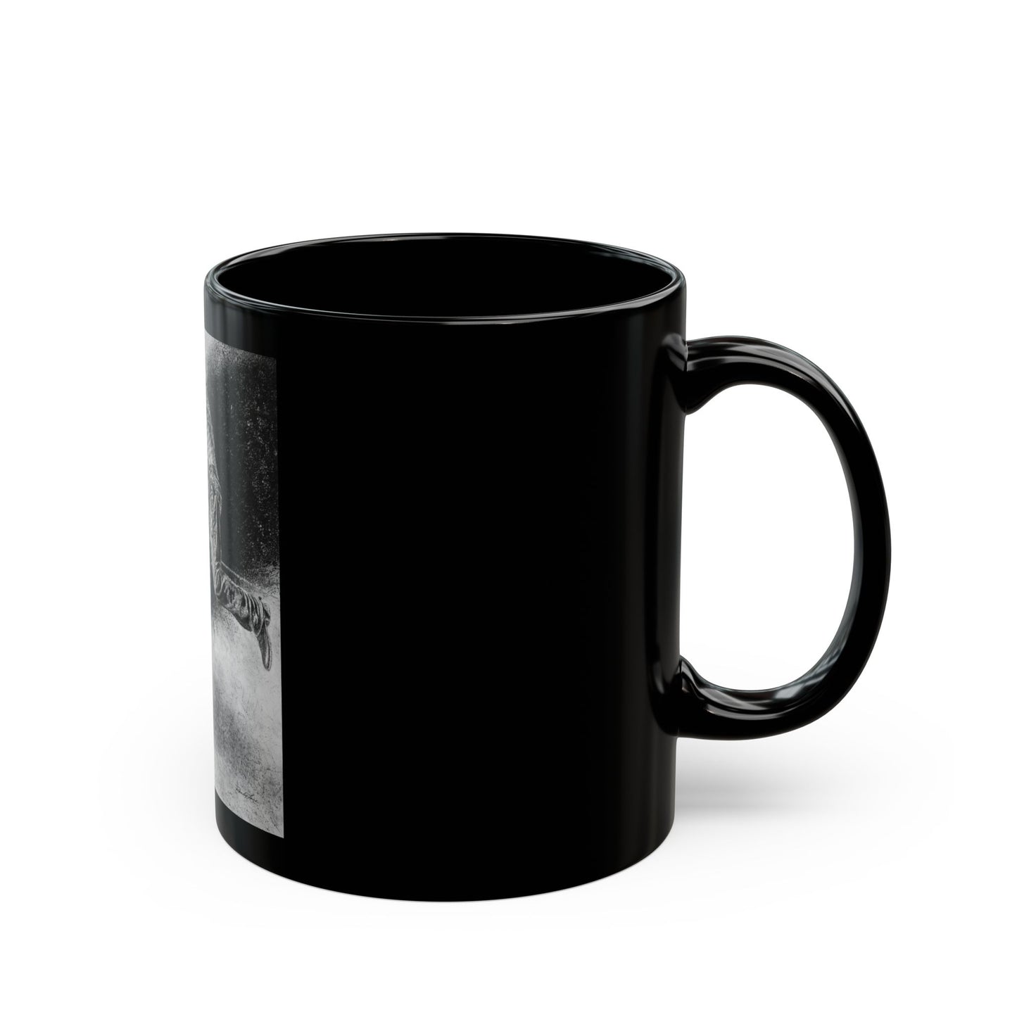 The Dismount. Steer Roper Black Mug