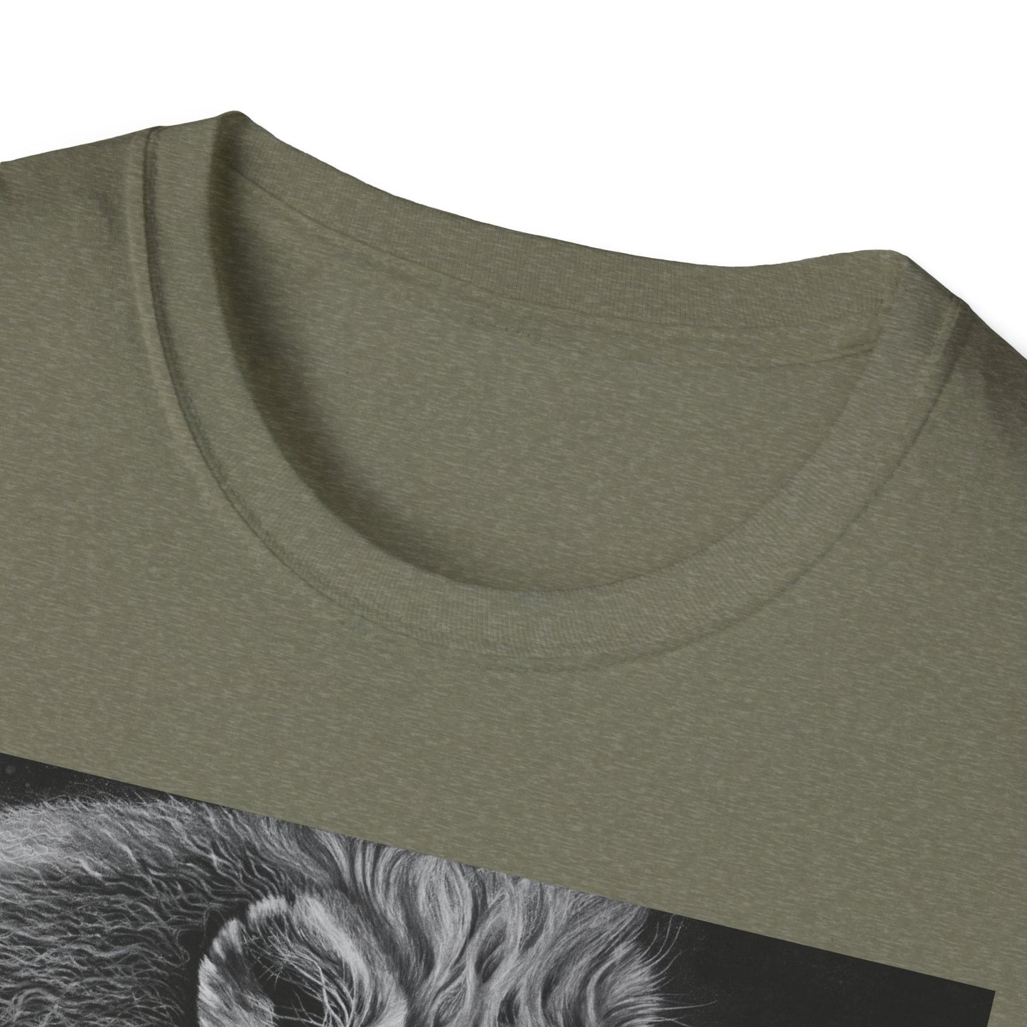 King of Cool, Lion Graphic Tee - Unisex Softstyle T-Shirt