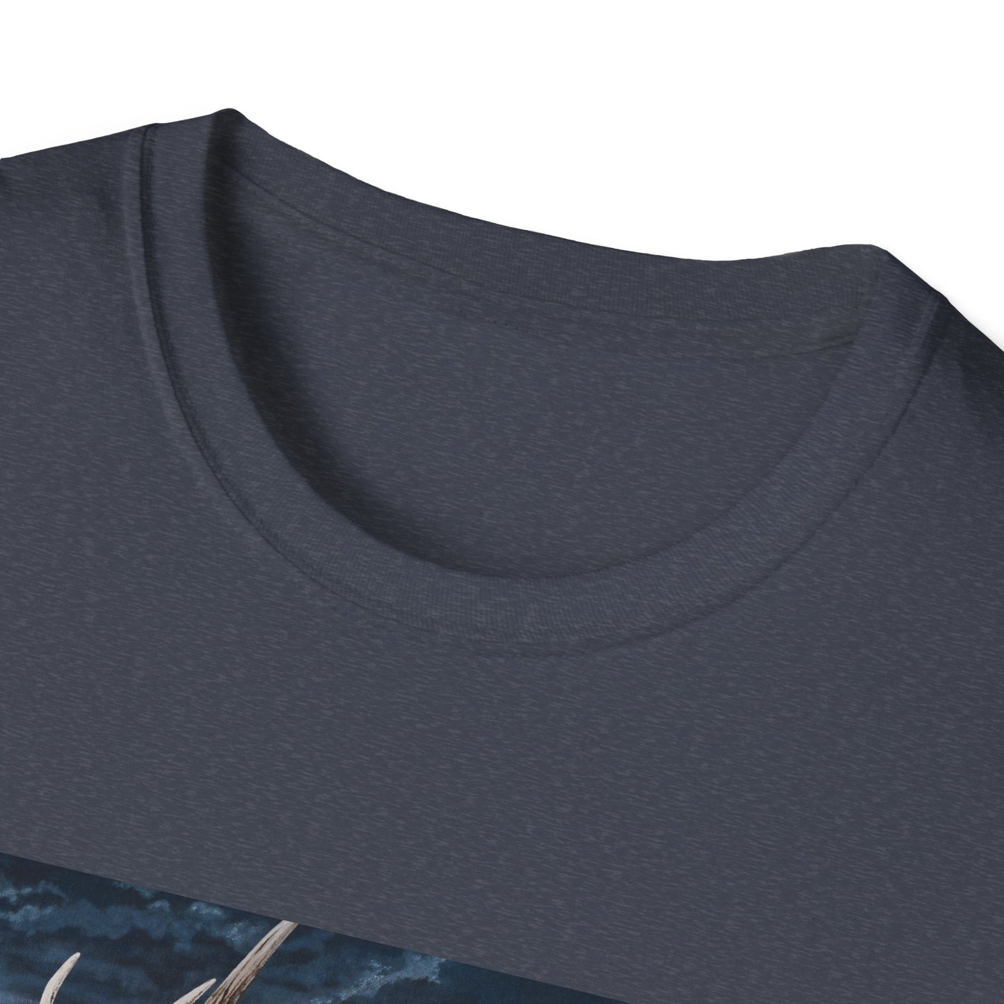 Sunset Serenade,  Elk Graphic Unisex soft T-Shirt