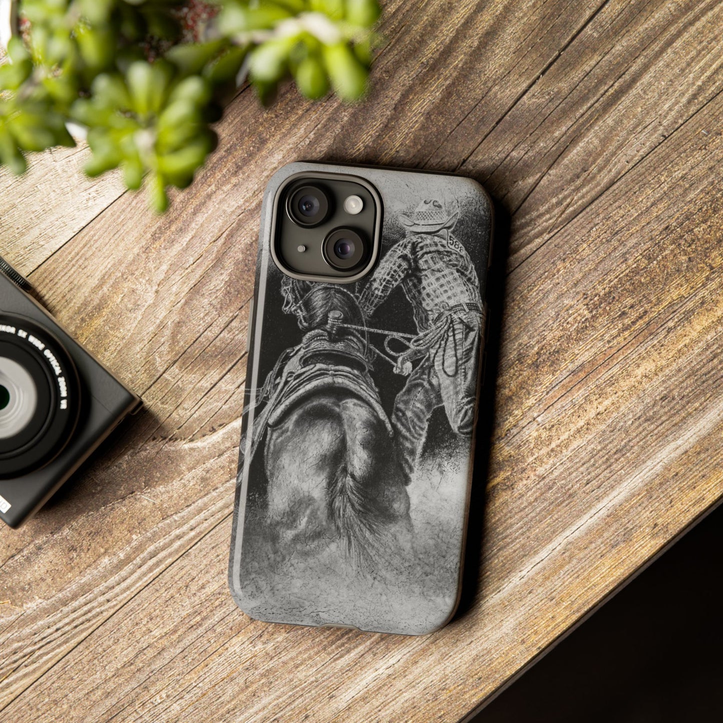 The Dismount. Steer Roper Phone Case