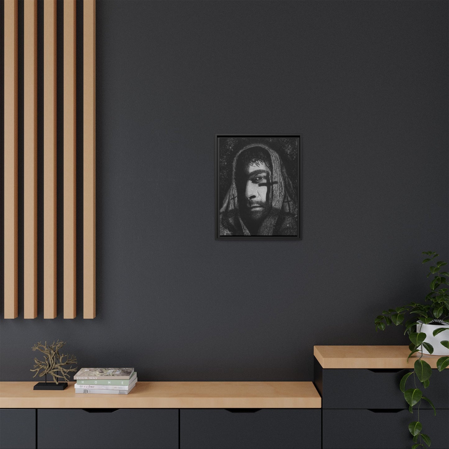 Barabbas, Framed Canvas Art Print