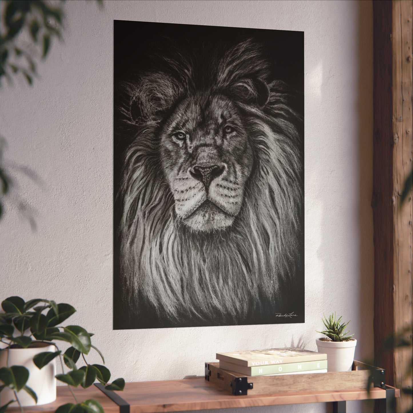The Mane Event, Fine Art Lion Print