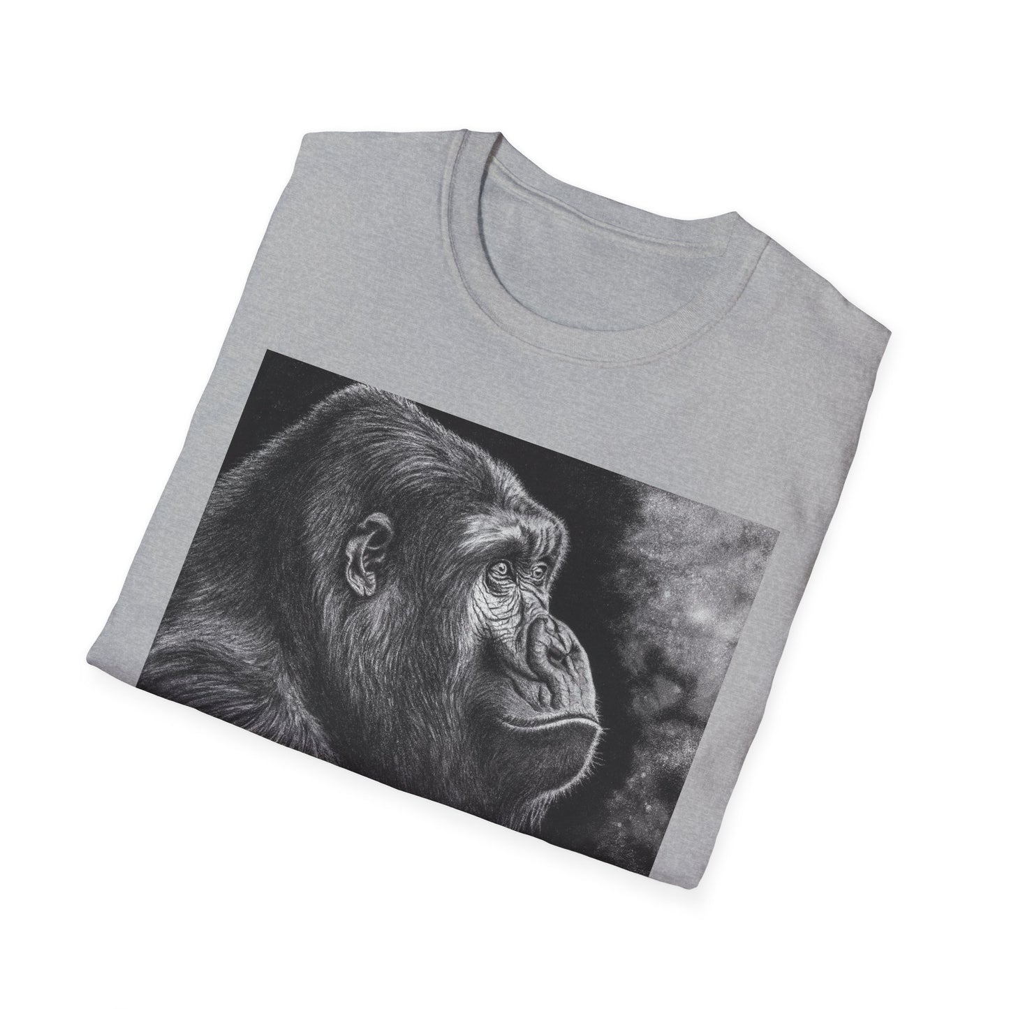 Gorilla Art T-Shirt, Unisex Tee