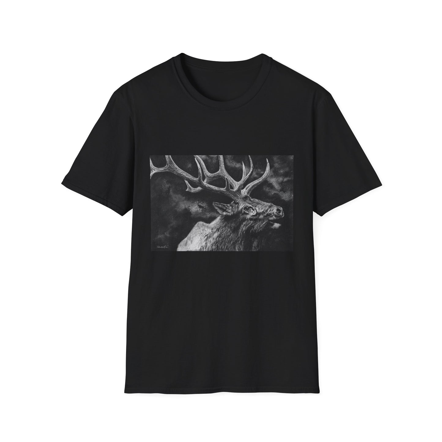 Gladiator, Elk Design Unisex Softstyle Tee