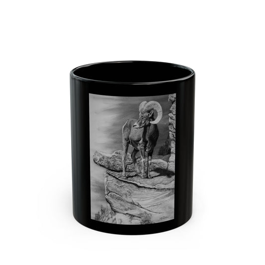 Legendary, Bighorn Sheep Black Mug