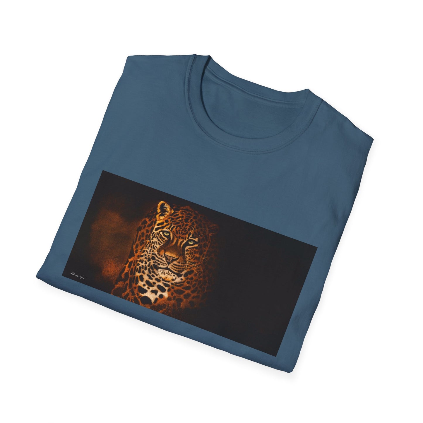 Shadow Hunter, Leopard Unisex Softstyle T-Shirt