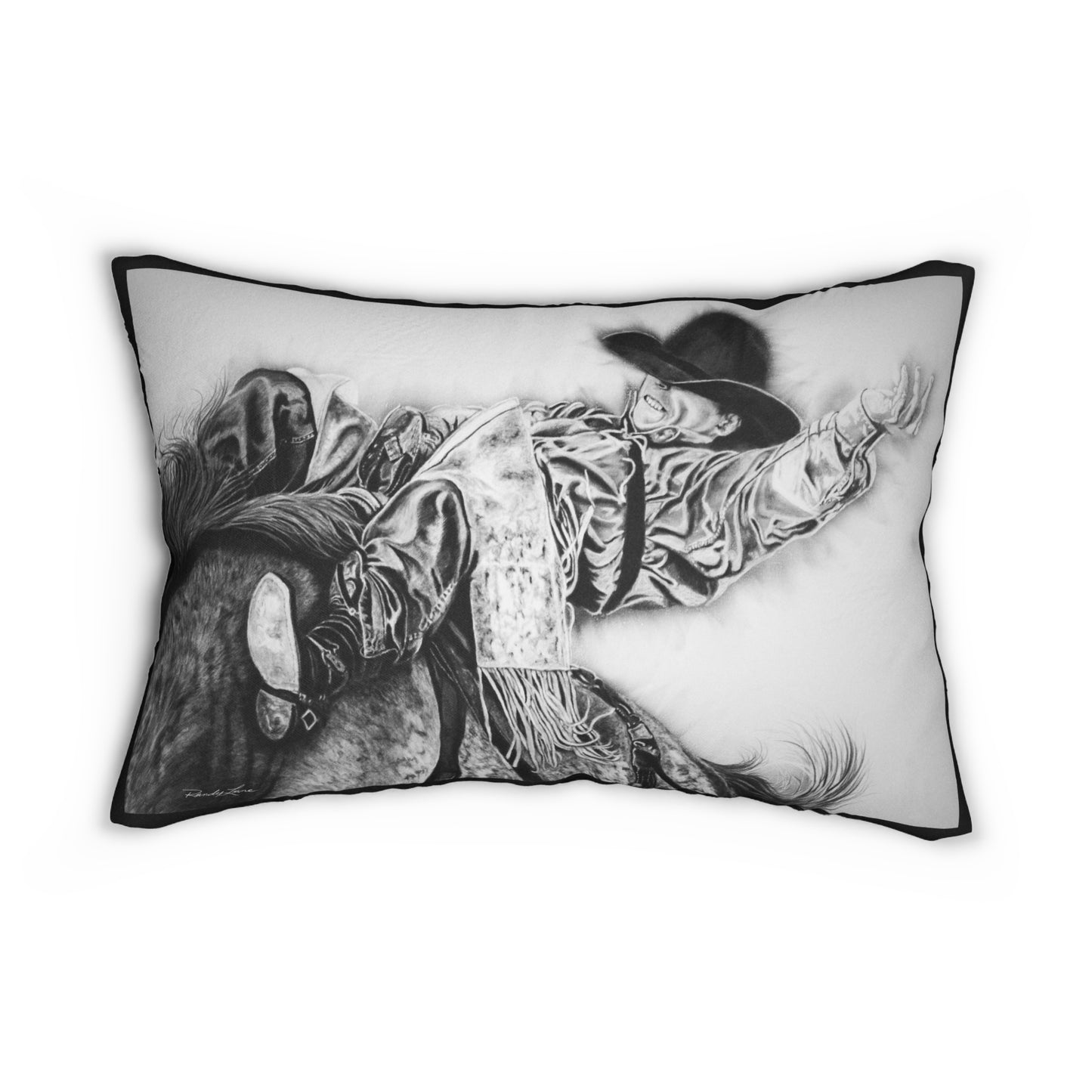 Go Time. Rodeo Lumbar Pillow