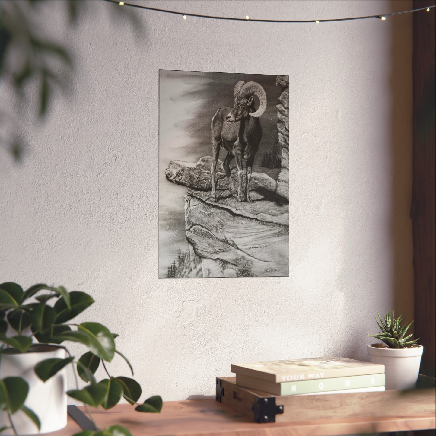 Legendary, Bighorn Sheep Fine Art Print